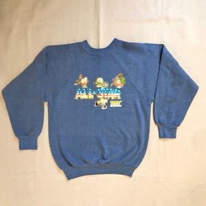 LAST DAY Ziggy All Star Sweatshirt 70s Crew Neck